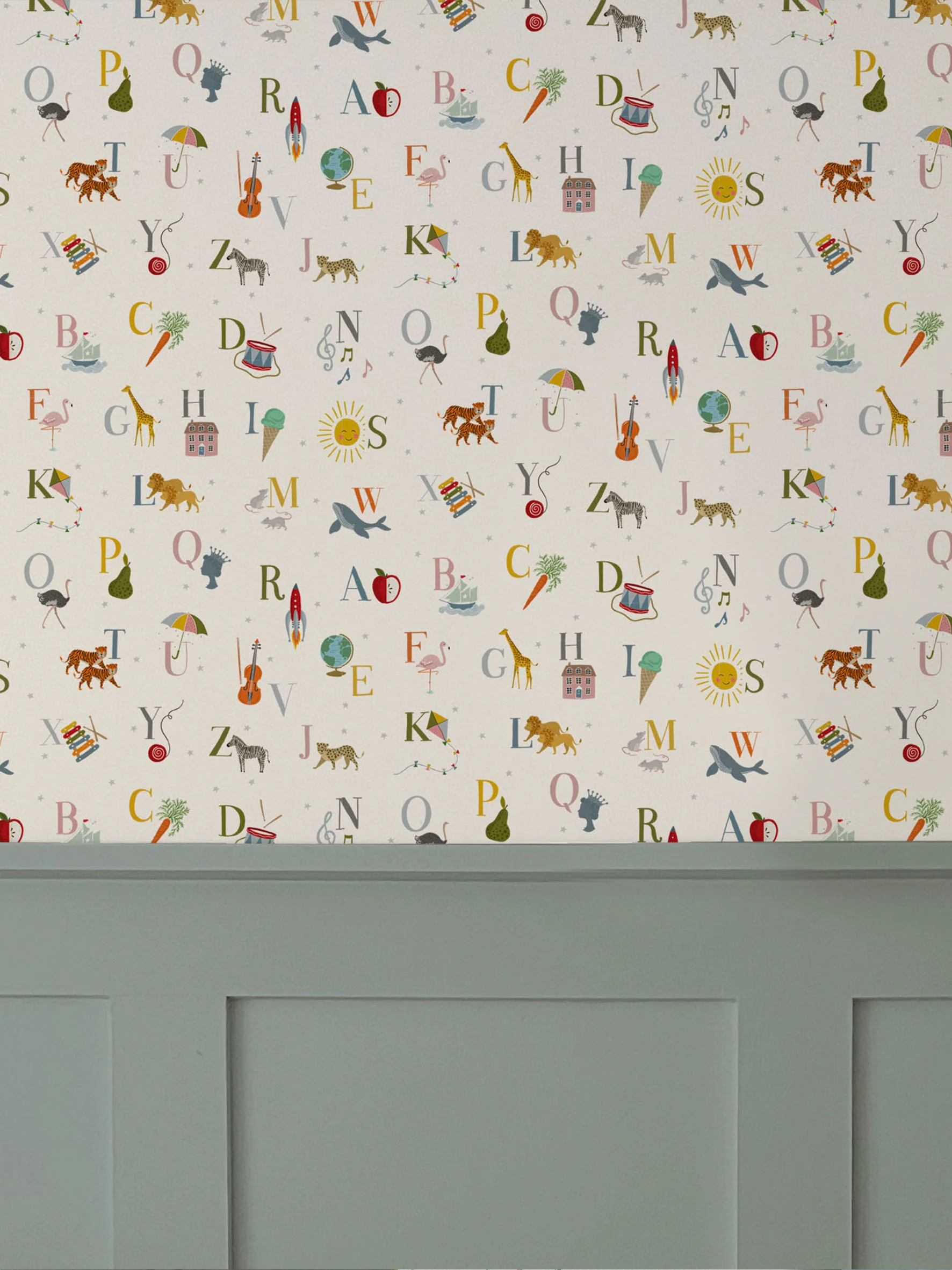 ABC Luxury Children's Wallpaper - Image 6