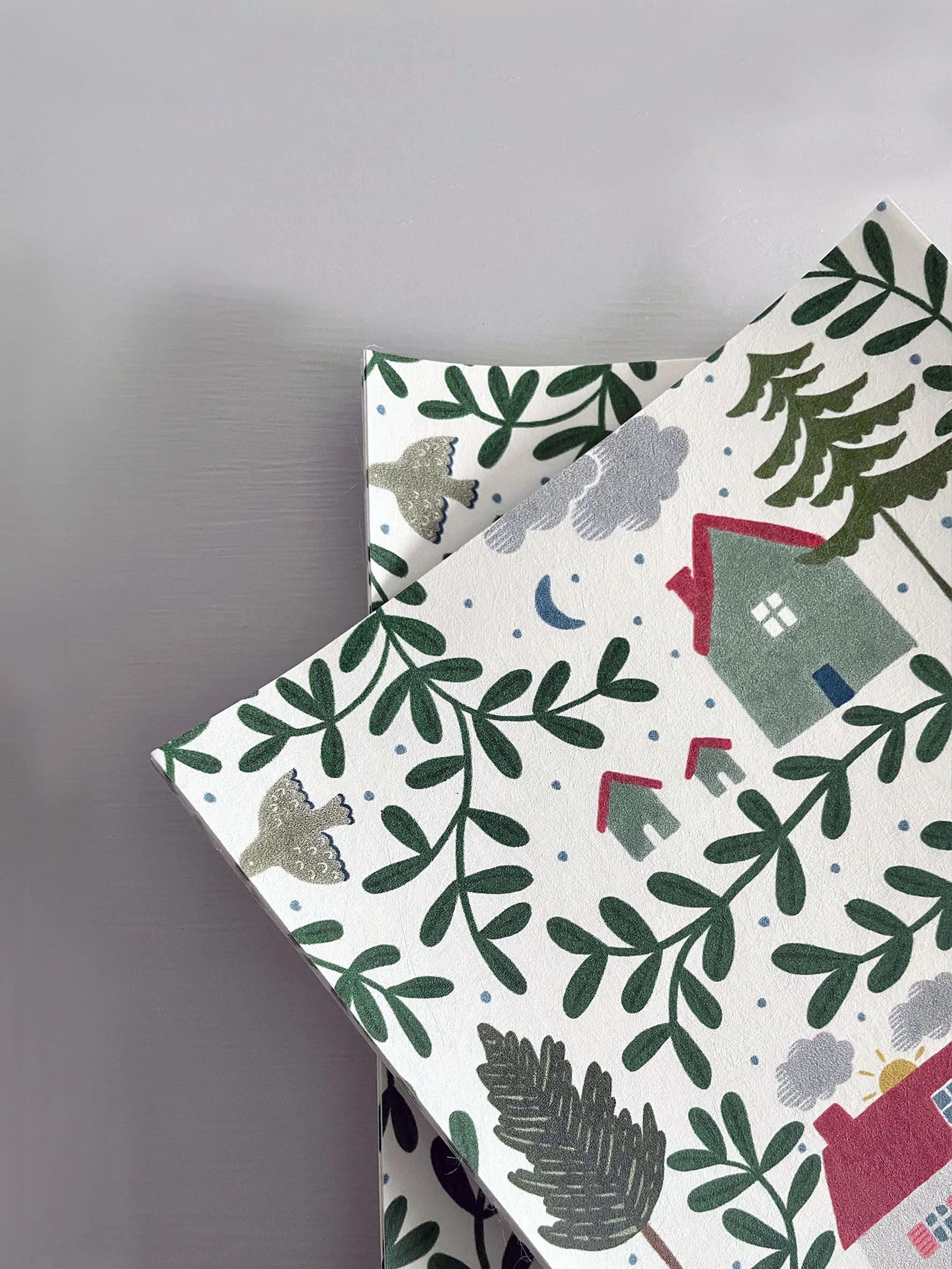 English Country Cottages Luxury Children's Wallpaper - Image 8