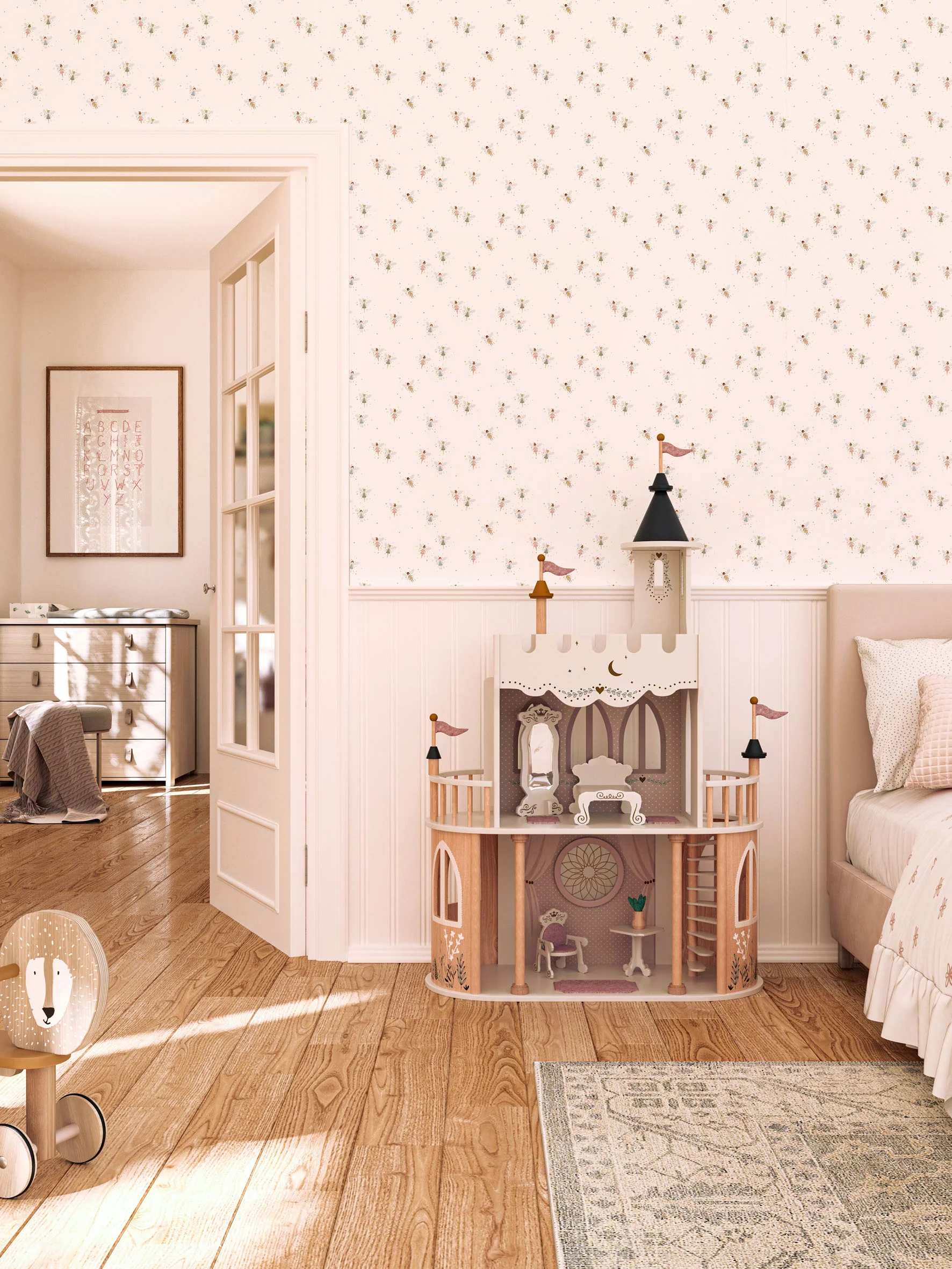 Fairy Dust Luxury Wallpaper for Kids - Image 3