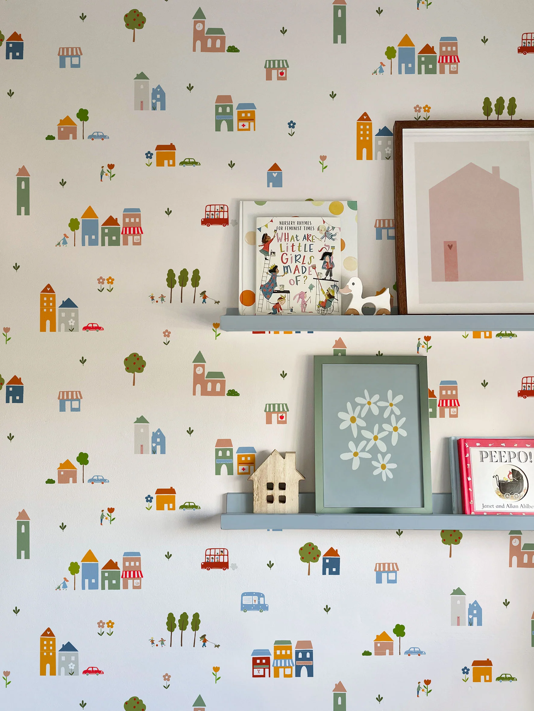 Little Town Luxury Wallpaper for Kids - Image 5