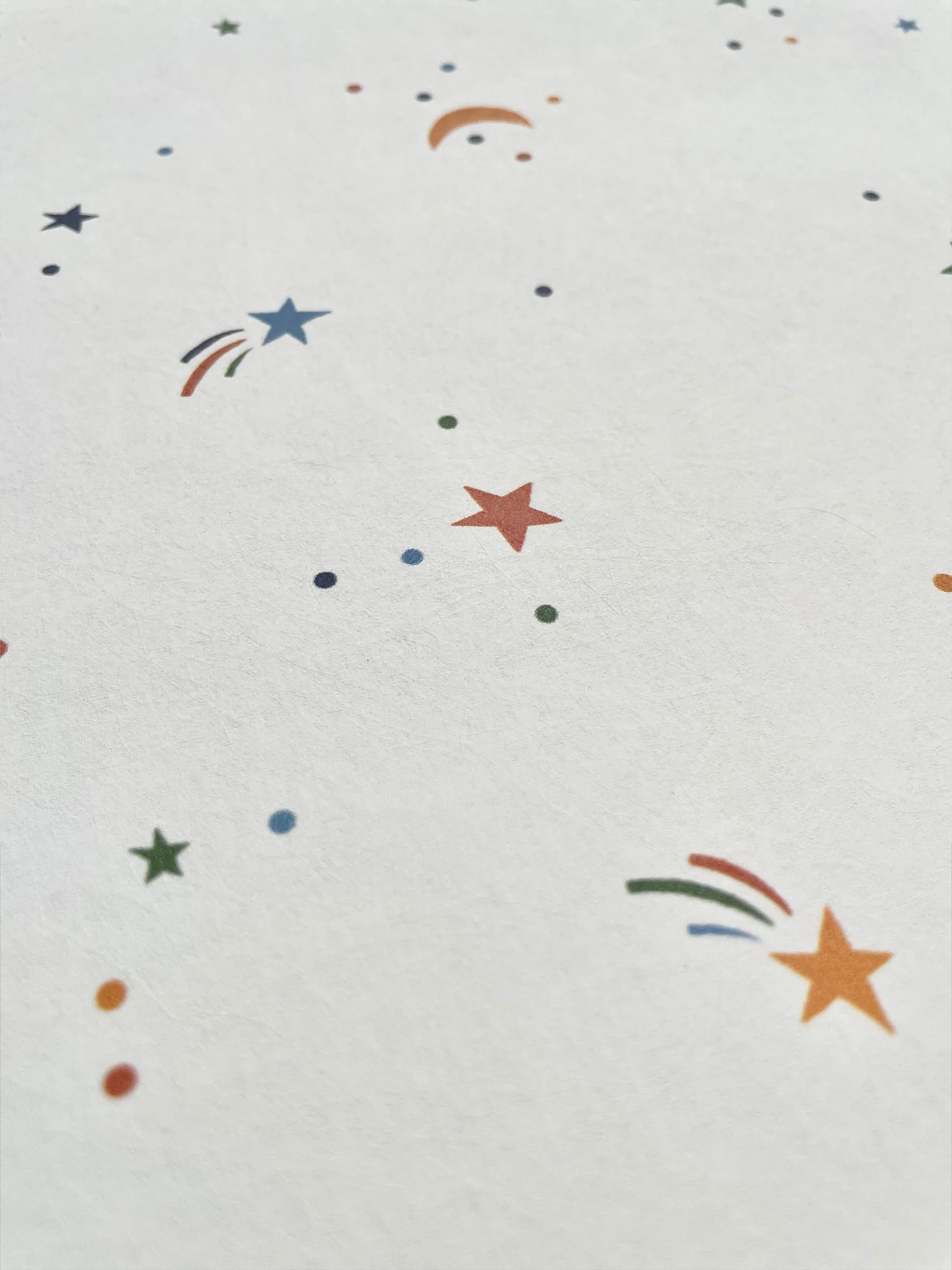 Moons & Stars Luxury Wallpaper for Kids ~ Multi - Image 4