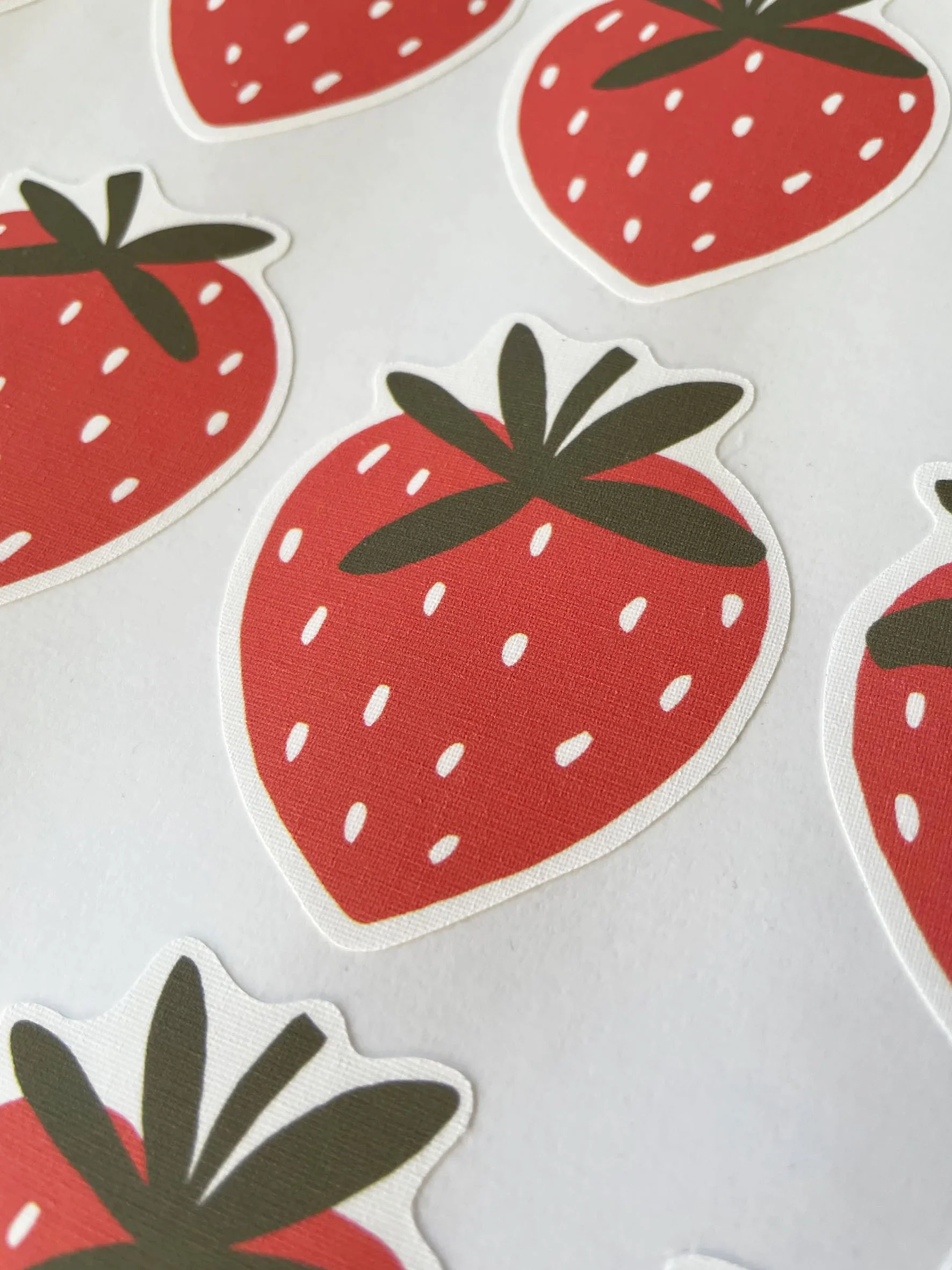 Strawberry Wall Stickers - Eco-Friendly, Removable & Reusable Decals for Kids' Bedrooms, Playrooms & Nurseries - Image 3